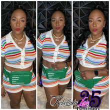 Load image into Gallery viewer, MIAMI KNIT SHORT SET