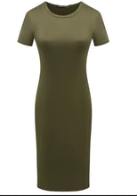 Load image into Gallery viewer, BASIC TSHIRT DRESS