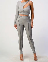 Load image into Gallery viewer, ONE SHOULDER STITCH SET (2 COLORS)