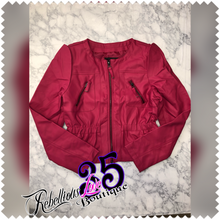 Load image into Gallery viewer, PEPLUM JACKET (2 COLORS)