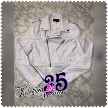 Load image into Gallery viewer, YESI BIKER CROP JACKET (3COLORS)