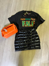 Load image into Gallery viewer, METALLIC TUBE SKIRT (2COLORS)