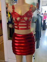 Load image into Gallery viewer, METALLIC TUBE SKIRT (2COLORS)