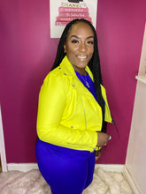 Load image into Gallery viewer, YESI BIKER CROP JACKET (3COLORS)